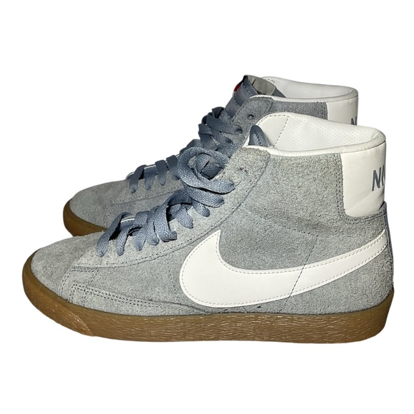Nike Shoes - Nike Women's Blazer Mid Suede Size 7 Grey High Tops